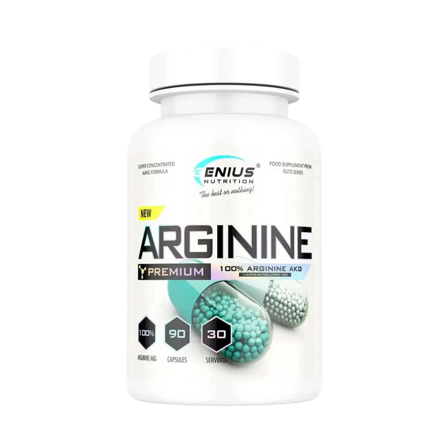 Arginine AKG 90 Capsules Genius Nutrition
