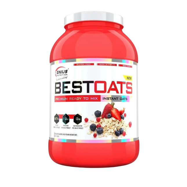 Avoine BestOats 1000g Parfum Chocolat - Genius Nutrition France